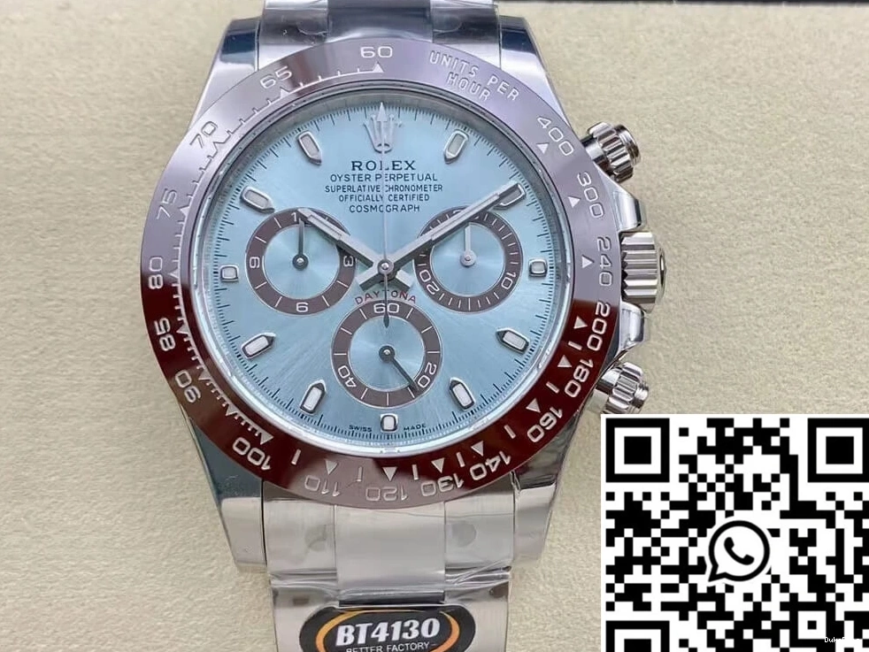 M116506-0001 Blue Rolex Daytona BT Factory Light Dial 0414